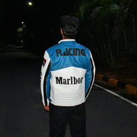 Blue White